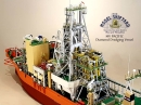 Diamond Dredging Vessel – MV Pacific Model Ship