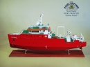 Fugro Survey Vessel Model Ship