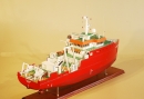 Fugro Survey Vessel Model Ship
