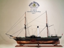 SS Sirius English Sidewheel Steamer Model Ship