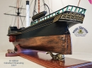 SS Sirius English Sidewheel Steamer Model Ship