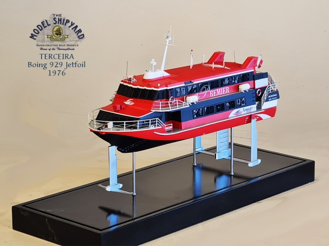 Boeing 929 Jet Foil Model Ship Boeing 929 Jet Foil Model Ship