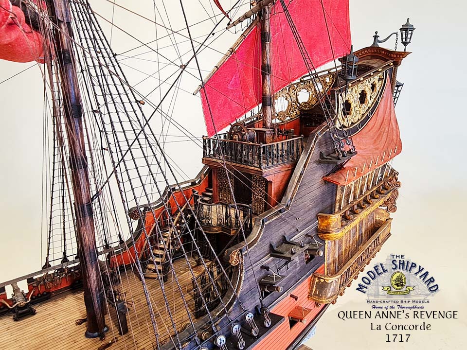 Piececool 3D Metal Puzzle – Queen Anne’s Revenge II, 1:700 Ship Model, Advanced