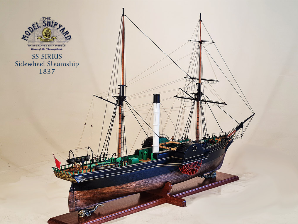 SS Sirius English Sidewheel Steamer